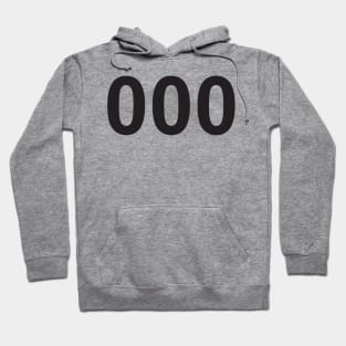 Angel number 000 Hoodie